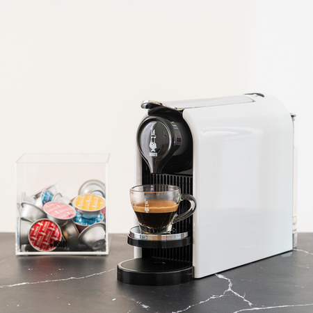 Bialetti - ekspres kapsułkowy Gioia Plus - Biały + 48szt kapsułek NAPOLI - obrazek 8