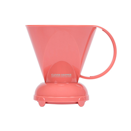 Clever Dripper - Zaparzacz L 500ml różowy + 100 filtrów