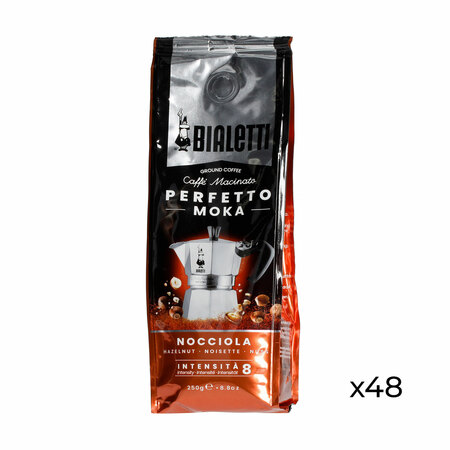 Bialetti Perfetto Moka Nocciola 250g - zestaw 48 sztuk