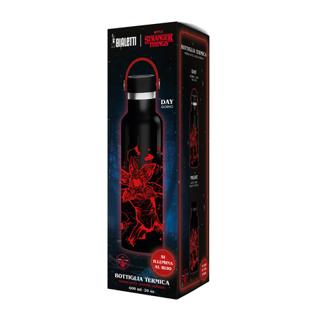 Bialetti - Butelka termiczna Stranger Things 600ml - świecąca w ciemności - obrazek 5