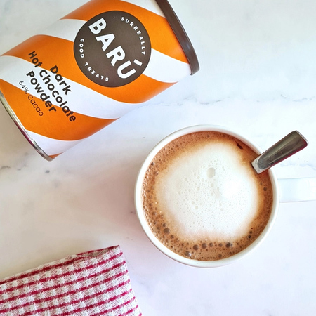 BARÚ - Dark Hot Chocolate - Czekolada w proszku 200g - obrazek 3
