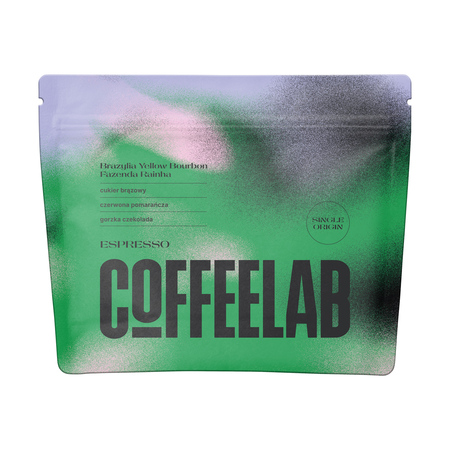 COFFEELAB - kawa ziarnista Brazylia Yellow Bourbon Fazenda Rainha Espresso 250 g - obrazek 3