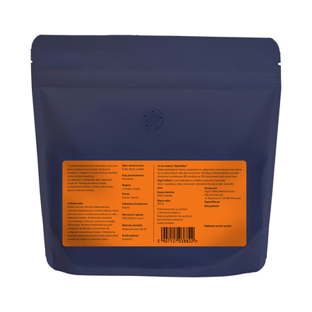 Figa Coffee - kawa ziarnista bezkofeinowa Honduras Dulces Suenos Water Process Decaf Espreso 250 g - obrazek 2