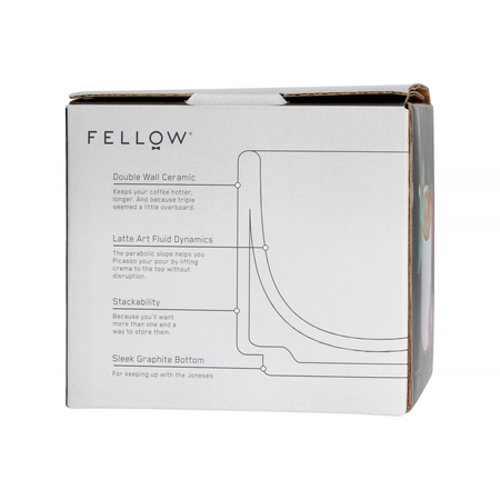 Fellow Monty Cappuccino - Kubek czarny 190 ml - obrazek 5