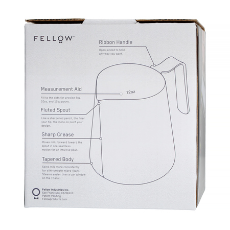 Fellow Eddy Pitcher - Dzbanek do mleka grafitowy 530 ml - obrazek 5
