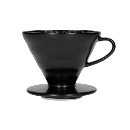 Hario ceramiczny Drip V60-02 Czarny mat |VDC-02-MB-UEX|