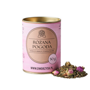 Dworzysk - herbata biała sypana Różana Pogoda 50 g