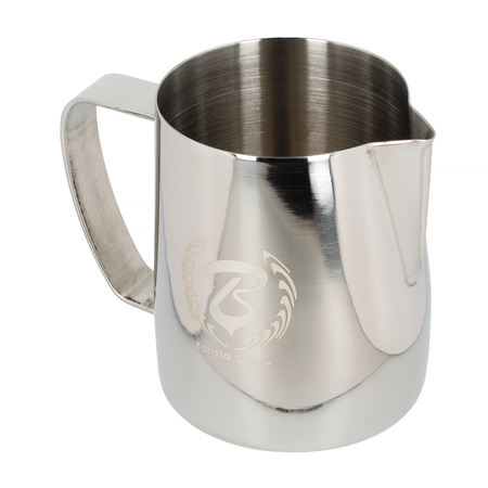 Barista Space - Dzbanek do mleka Polished Silver 350 ml - obrazek 2