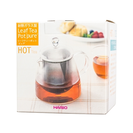 Hario Leaf Tea Pot 700ml - czajnik do zaparzania z filtrem - obrazek 3