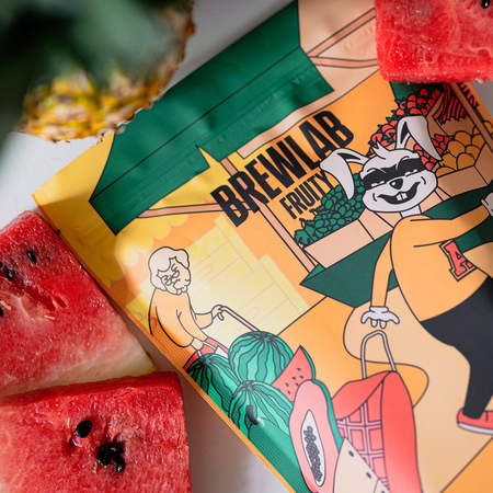 COFFEELAB - kawa ziarnista Brewlab Fruity Filter 500 g - obrazek 5