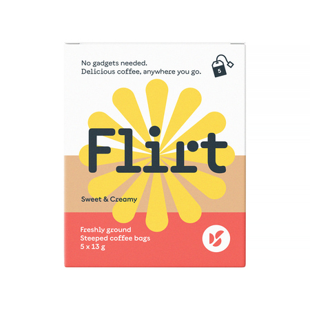 Doubleshot - kawa w saszetkach Flirt Steeped - 5 saszetek