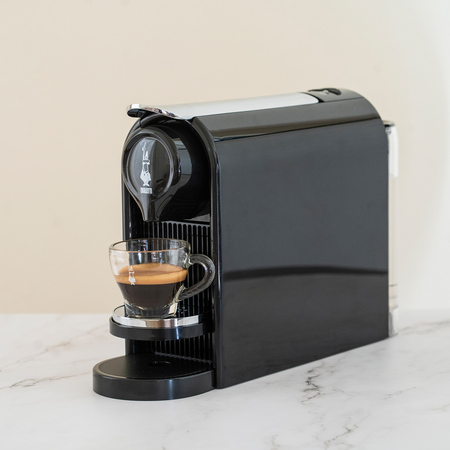 Bialetti - ekspres kapsułkowy Gioia Plus - Czarny + 48szt kapsułek NAPOLI - obrazek 7