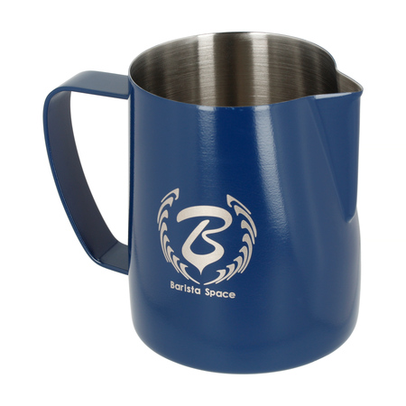 Barista Space - Dzbanek do mleka niebieski Sandy Blue 350 ml - obrazek 2