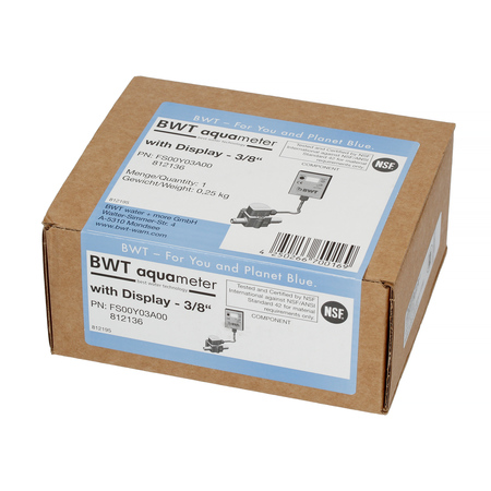 BWT Aquameter Bestmax - Przepływomierz z wyświetlaczem LCD - obrazek 4