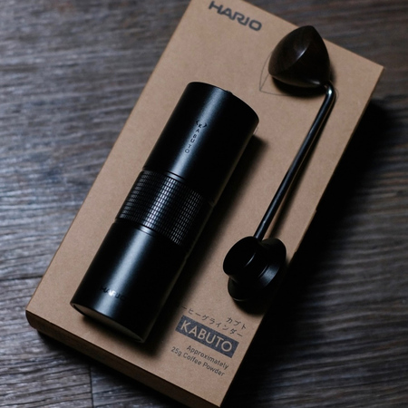 Hario - Kabuto Czarny - Młynek do kawy - obrazek 6