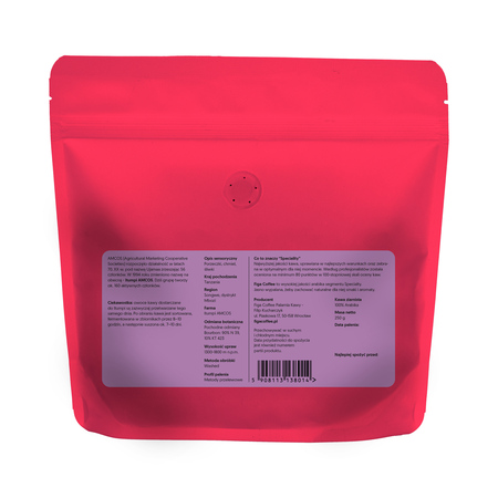 Figa Coffee - kawa ziarnista Tanzania Itumpi AB Washed Filter 250 g - obrazek 2