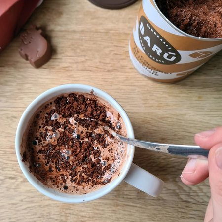 BARÚ - Salty Caramel Chocolate - Czekolada w proszku 250g - obrazek 2