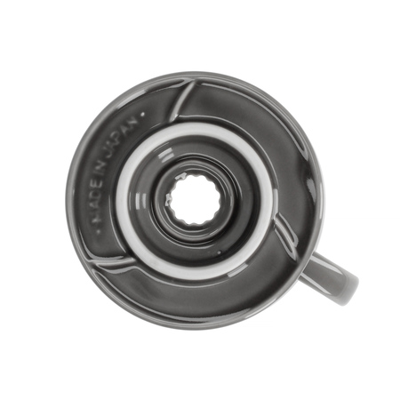 Hario ceramiczny Drip V60-02 szary |VDC-02-GR-UEX| - obrazek 4