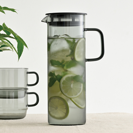Hario - Colors Cold Brew Pitcher - Dzbanek do Cold Brew Szary 800ml - obrazek 4