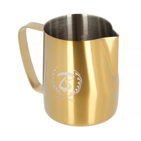 Barista Space - Dzbanek do mleka kolorowy Sandy Golden 600 ml - obrazek 2