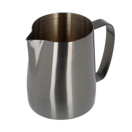 Barista Space - Dzbanek do mleka czarny 600 ml - obrazek 4