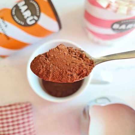 BARÚ - Dark Hot Chocolate - Czekolada w proszku 200g - obrazek 2