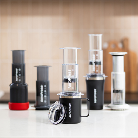 AeroPress - Travel Coffee Mug - Kubek termiczny czarny 350ml - obrazek 8