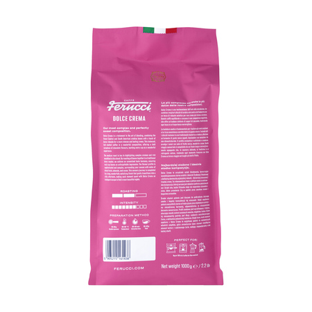Ferucci - kawa ziarnista Dolce Crema Espresso 1 kg - obrazek 2