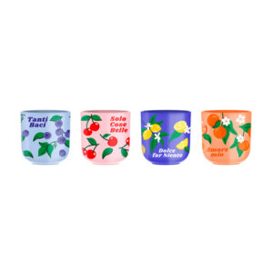 Bialetti - Fruit Vibes zestaw 4 czarek 90ml