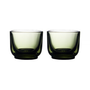 Fellow - zestaw dwóch szklanek Pirch Espresso 100 ml - Zielony