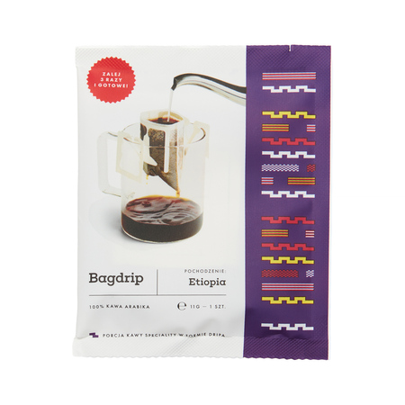 Bagdrip - kawa w saszetkach Etiopia Box - 8 saszetek 11 g - obrazek 4