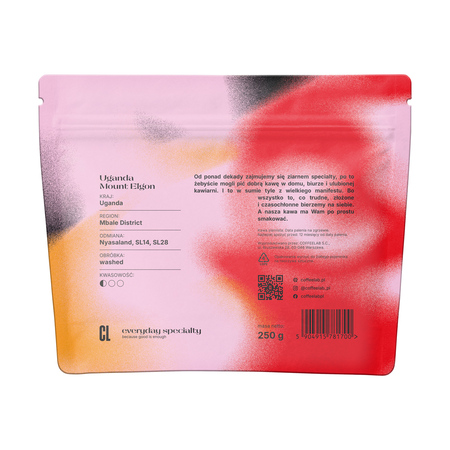 COFFEELAB - kawa ziarnista Uganda Mount Elgon Espresso 250 g - obrazek 2