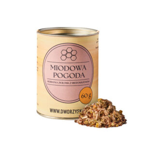 Dworzysk - herbata ziołowa sypana Miodowa Pogoda 60 g