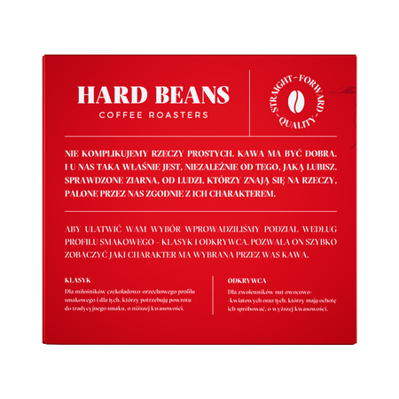 Hard Beans - kawa ziarnista Polska Parzucha 250 g - obrazek 2