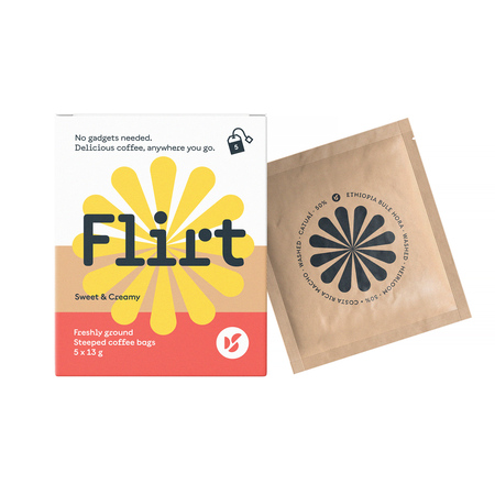 Doubleshot - kawa w saszetkach Flirt Steeped - 5 saszetek - obrazek 2