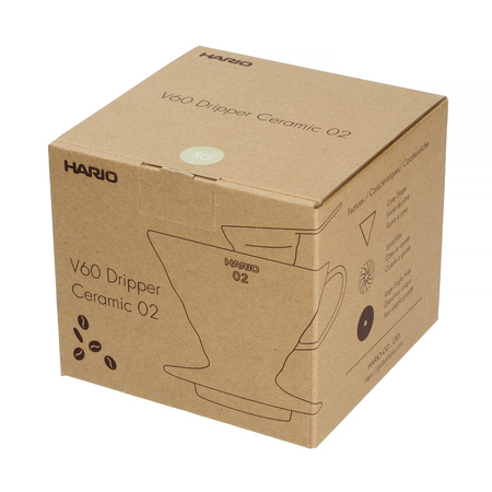Hario ceramiczny Drip V60-02 Zgaszona zieleń |VDC-02-SG-EX| - obrazek 6