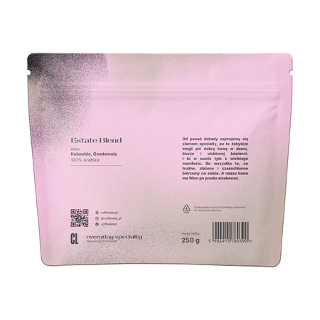 COFFEELAB - kawa ziarnista Estate Blend Espresso 250 g - obrazek 2