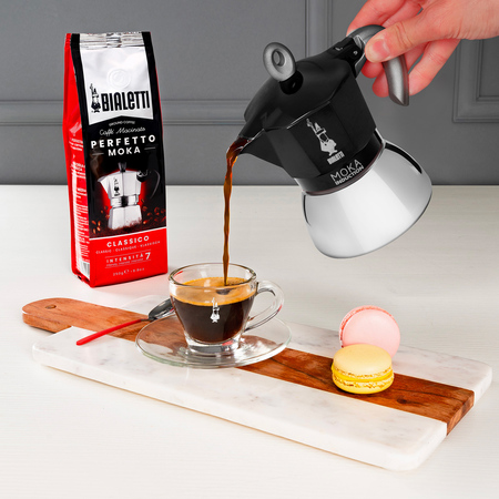 Bialetti kawiarka New Moka Induction 2tz czarna - obrazek 2