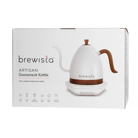 Brewista - Artisan Variable Temperature Kettle Biały Mat 1l - Czajnik elektryczny - obrazek 4