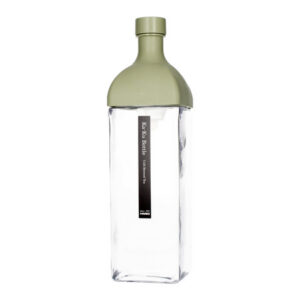 Hario Ka-Ku - Butelka z filtrem Cold Brew Tea 1200 ml Zielona