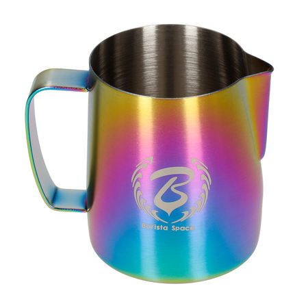 Barista Space - Dzbanek do mleka kolorowy Sandy Rainbow 350 ml - obrazek 3