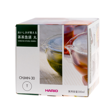 Hario Chacha Kyusu-Maru - Czajniczek do zaparzania herbaty 300ml - obrazek 2