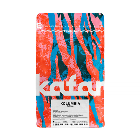 Kafar - kawa ziarnista Kolumbia La Roma Washed Filter 250 g