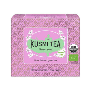 Kusmi Tea - herbata zielona Green rose EKO 20 saszetek