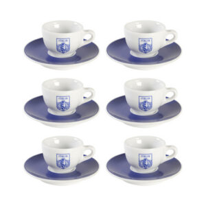 La Marzocco - zestaw 6 filiżanek ze spodkami do espresso Italia 65 ml