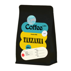 Leń Coffee - kawa ziarnista Tanzania Acacia Hills Honey Filter 250 g