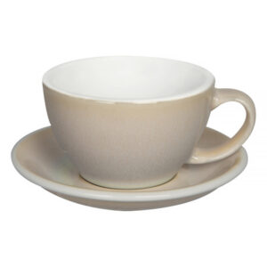 Loveramics Egg - Filiżanka i spodek Cafe Latte 300 ml - Ivory