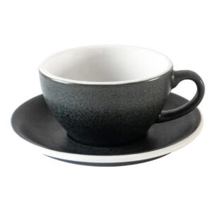 Loveramics Egg - Filiżanka i spodek Cappuccino 250ml - Anthracite