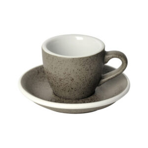 Loveramics Egg - Filiżanka i spodek Espresso 80 ml - Granite