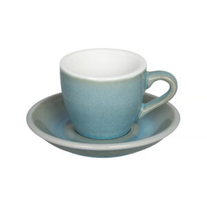 Loveramics Egg - Filiżanka i spodek Espresso 80 ml - Ice Blue
